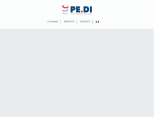 Tablet Screenshot of pe-di.com